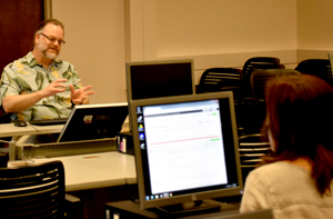 Brian High teaching