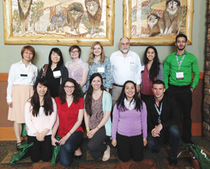 Undergraduates, along with faculty member Charles Treser, participated in the Washington State Environmental Health Association’s annual Educational Conference
