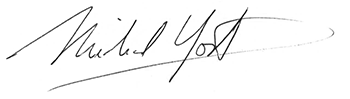 Signature of Michael Yost