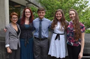 Undergraduate Presenters. Photo of undergraduate students who presented their research.