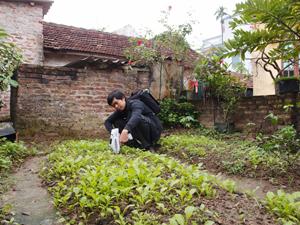 Testing a Vietnamese village for lead Testing a Vietnamese village for lead