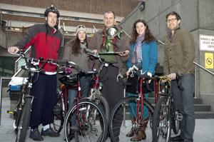 ride in the rain winning team (l to r): david Hardie, Susanna Wegner, Boris reiss, rachel Wood, and Chase Williams. ride in the rain winning team (l to r): david Hardie, Susanna Wegner, Boris reiss, rachel Wood, and Chase Williams.