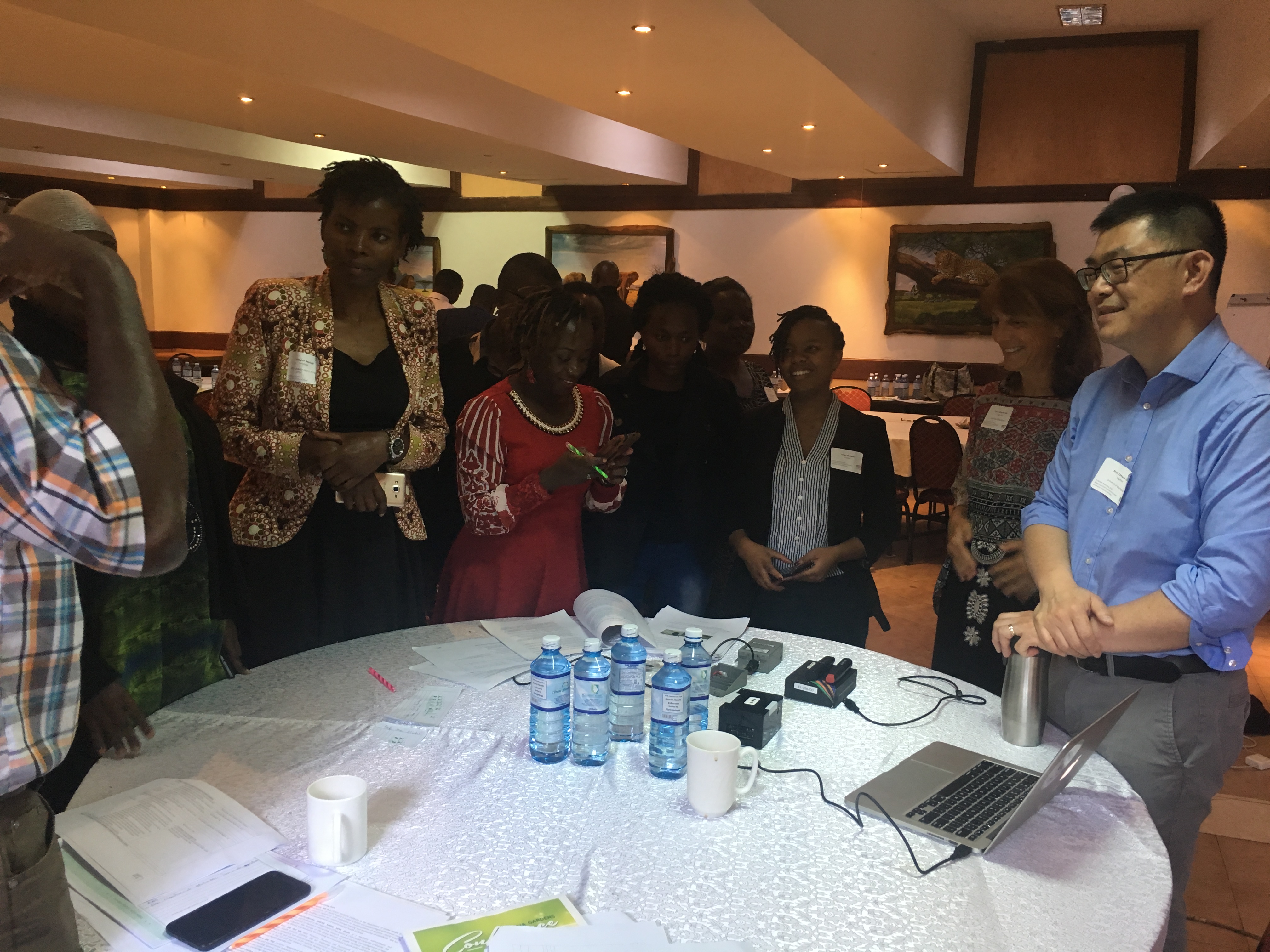 6.	Dr. Edmund Seto and Dr. Catherine Karr (University of Washington) lead an interactive session on air monitors.