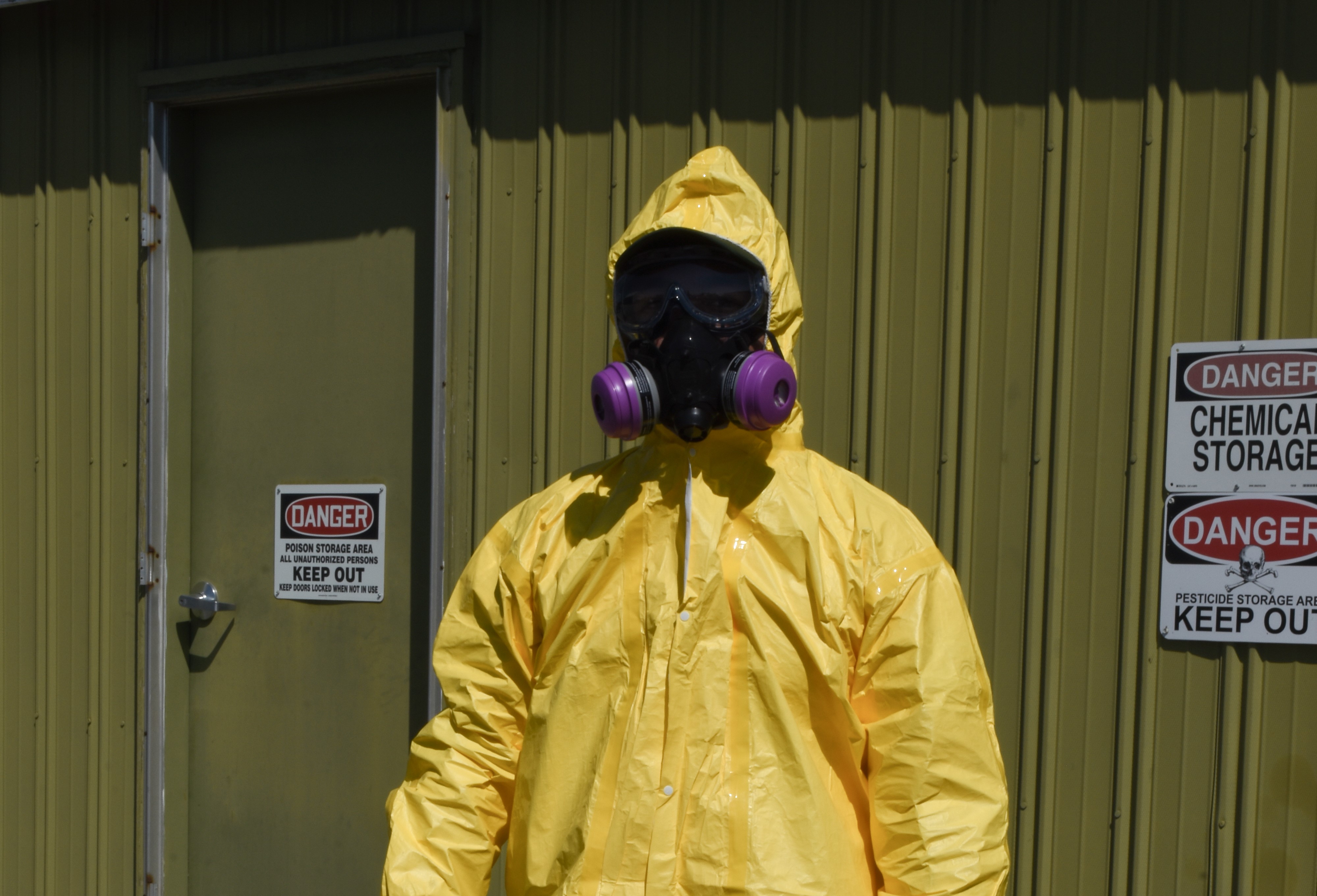 image of worker in ppe suit