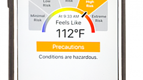 phone app heat illness