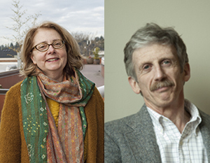 Award winners Elaine Faustman and John Kissel