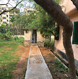 Some patients go to isolation huts like this one in Bangladesh to collect their own sputum samples. Photo: Gerard Cangelosi