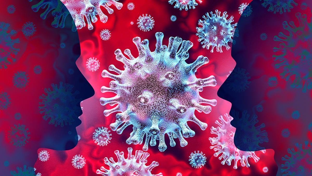 picture of virus over person outlines