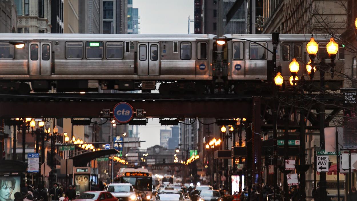 image of transportation noise in Chicago