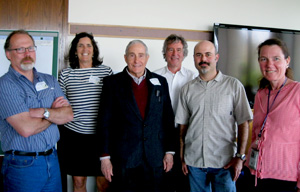 Pictured (Left to Right): Dave McBride (DOH), Katie Frevert (UW-SRP), David Ehrenfeld (Rutgers U), Tom Burbacher (UW-SRP), Marc Stifelman (EPA) & Kira Lynch (EPA)